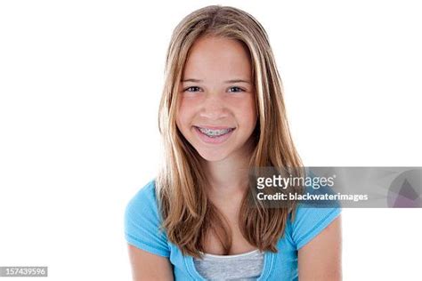 659 Blonde Girl Braces Stock Photos & High